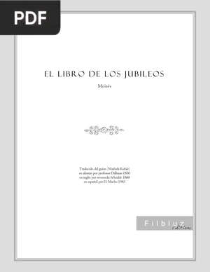 El Libro de los Jubileos