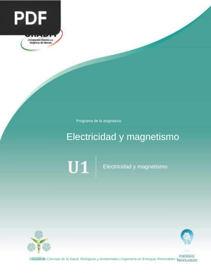 Electricidad y magnetismo