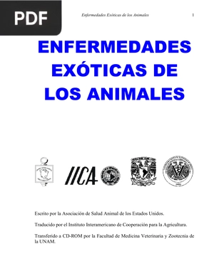 Enfermedades Exóticas de los Animales