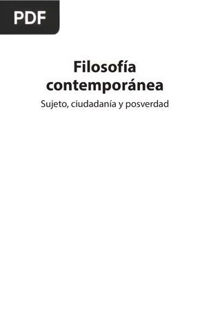 Filosofía contemporánea