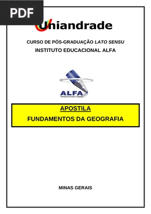 Fundamentos da Geografia