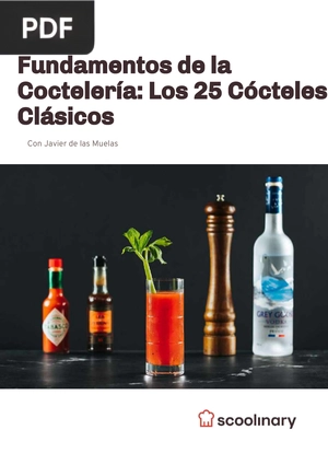 Fundamentos de la Coctelería: Los 25 Cócteles Clásicos