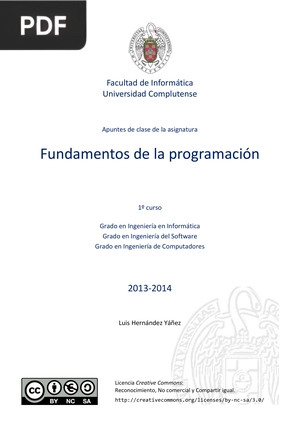 Fundamentos de la programación