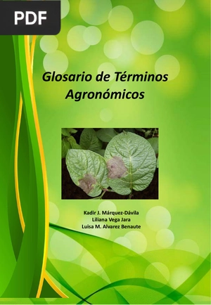 Glosario de Términos Agronómicos