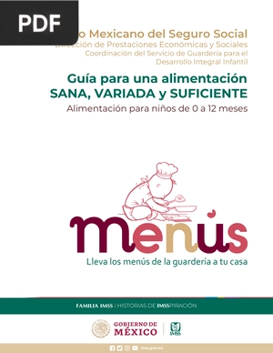 Guía para una alimentación sana, variada y suficiente