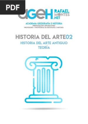 Historia del Arte Antiguo Teoría