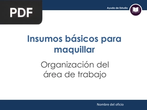 Insumos básicos para maquillar