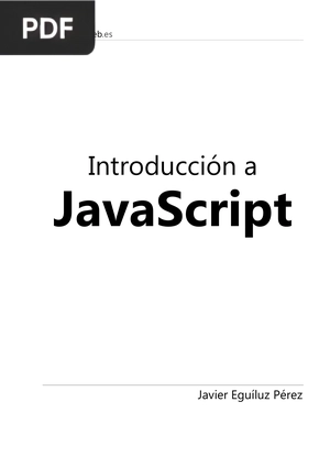 Introducción a JavaScript