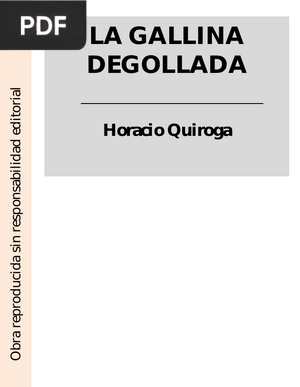 La gallina degollada