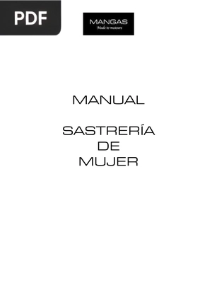 Manual Sastrería de Mujer