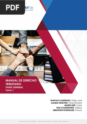 Manual de derecho tributario