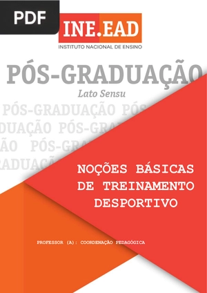 Noções básicas de treinamento desportivo