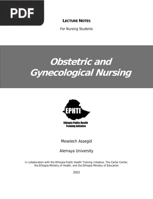 Obstetric and Gynecological Nursing