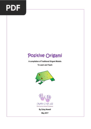 Positive Origami