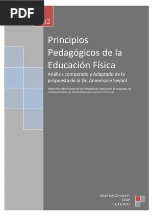 Principios Pedagógicos de la Educación Física