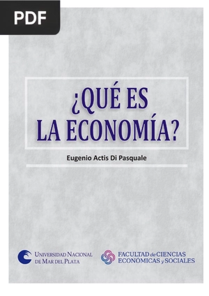 ¿Qué es la economía?