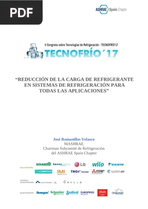 Reducción de la carga de refrigerante en sistemas de refrigeración para todas las aplicaciones