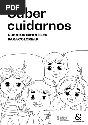 Saber cuidarnos. Cuentos infantiles para colorear