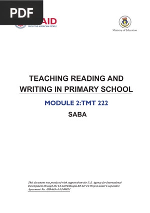 Teaching reading and writing in primary school