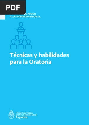 Técnicas y habilidades para la Oratoria