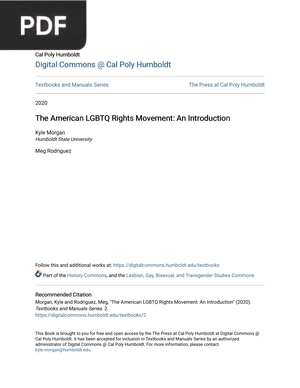 The American LGBTQ Rights Movement: An Introduction