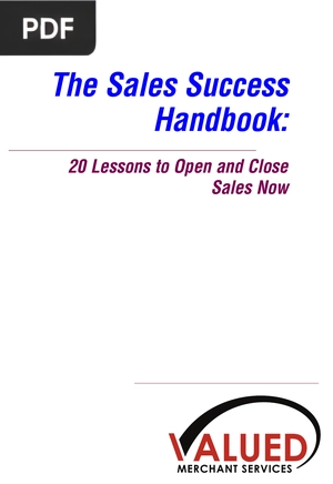 The Sales Success Handbook