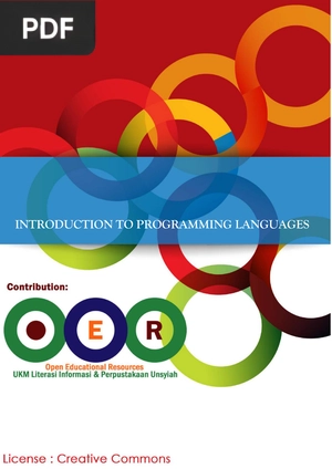 Theory Introduction to Programming Languages