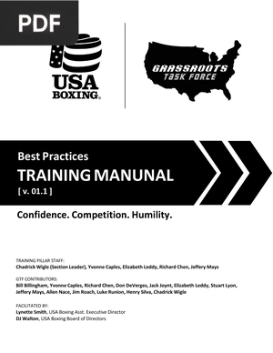 Training Manual