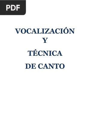 Vocalización y técnica de canto