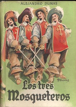 Los tres mosqueteros autor Alejandro Dumas