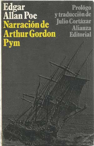 La narración de Arthur Gordon Pym autor Edgar Allan Poe