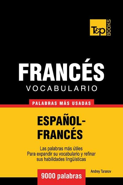 Vocabulario español frances 9000 palabras mas usadas