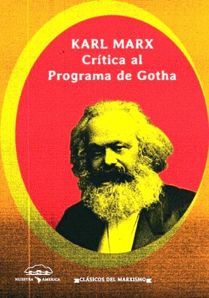 Crítica del Programa de Gotha autor Karl Marx