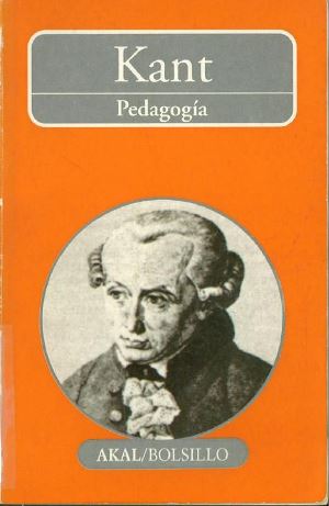 Pedagogía autor Immanuel Kant