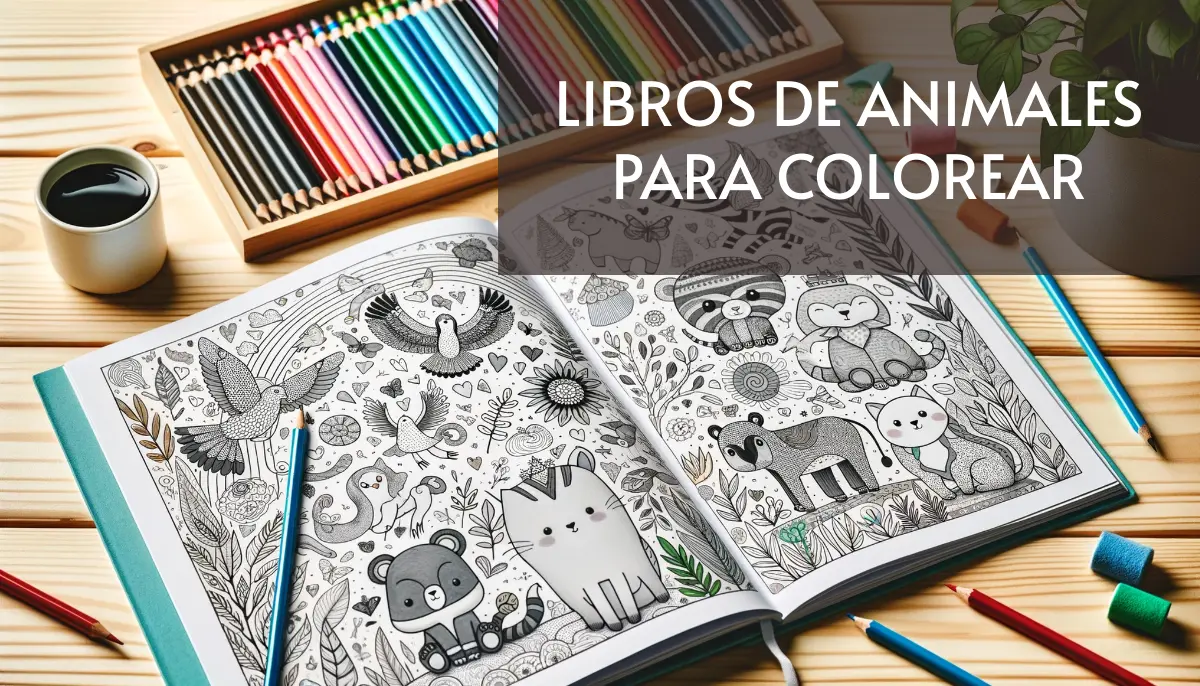 Libros de Animales para Colorear en PDF