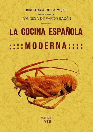 15. La cocina española moderna Autor Emilia Pardo Bazan