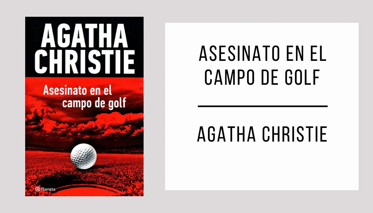 Asesinato en el Campo de Golf autor Agatha Christie