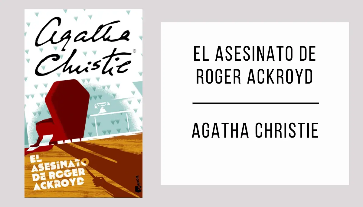 El Asesinato de Roger Ackroyd autor Agatha Christie