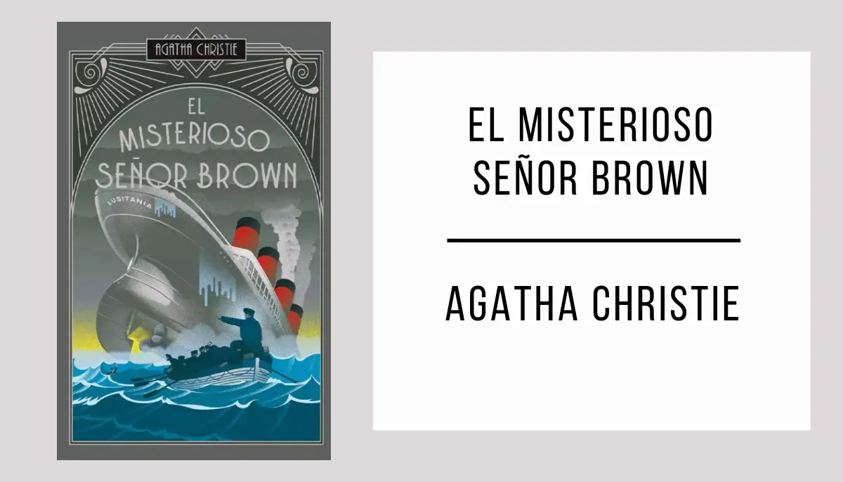 El Misterioso Señor Brown autor Agatha Christie