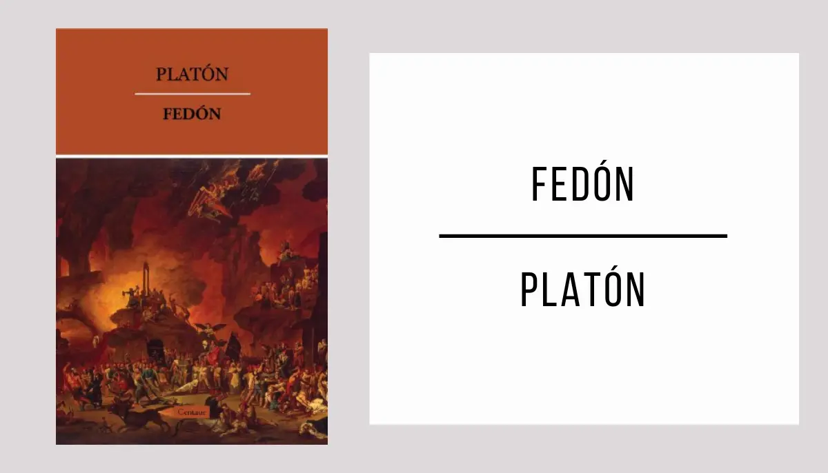 Fedón autor Platón