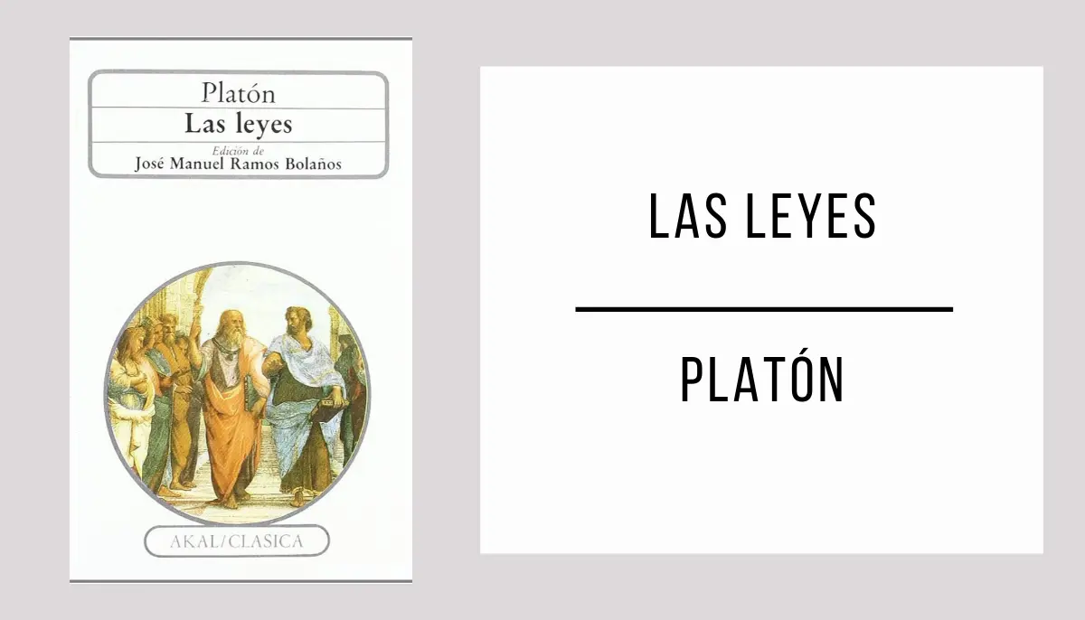 Las Leyes por Platón