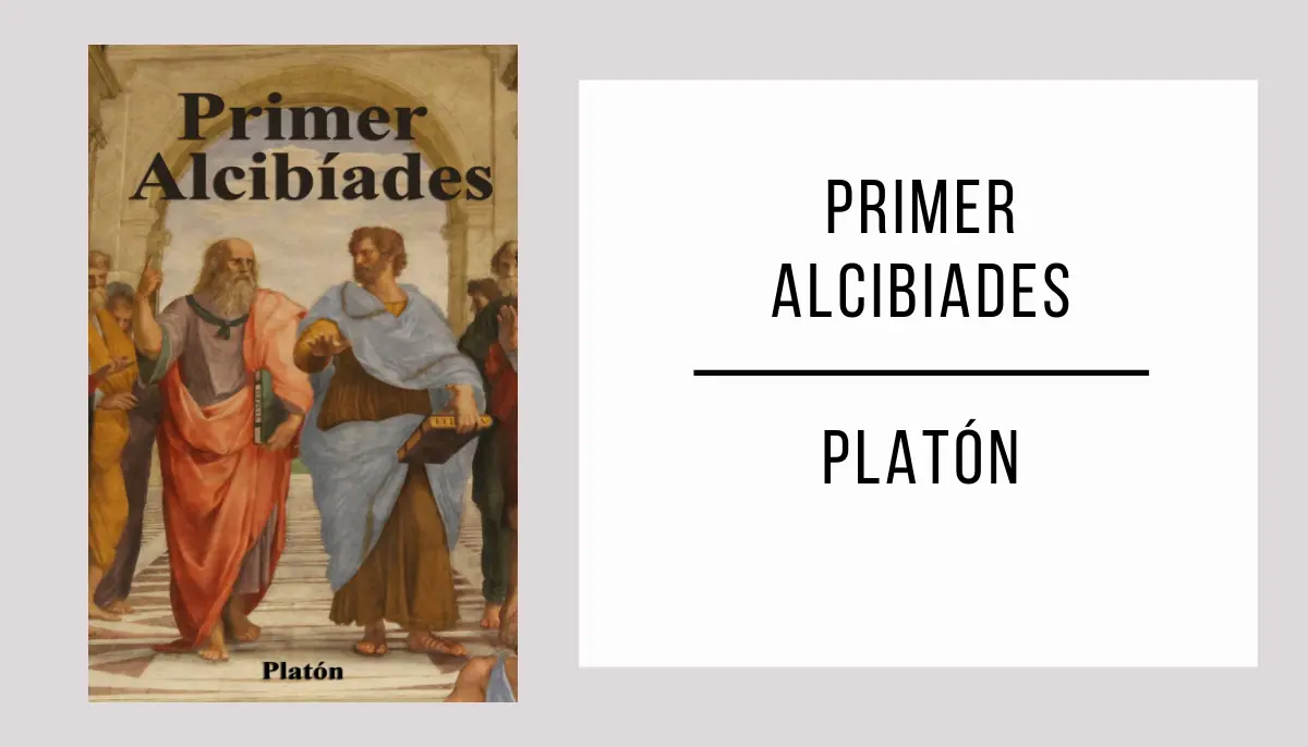 Primer Alcibiades autor Platón