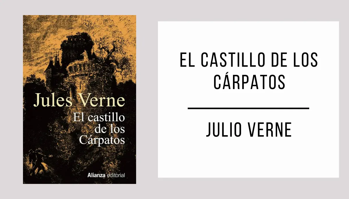 El Castillo de los Cárpatos autor Julio Verne