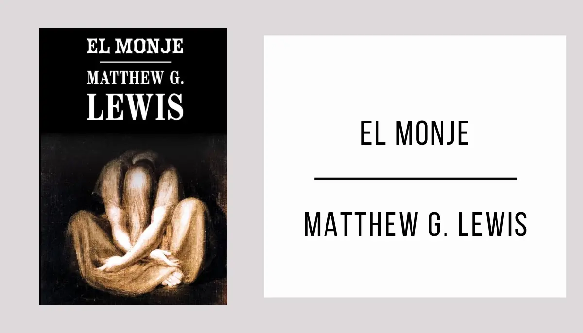 El Monje autor Matthew G. Lewis