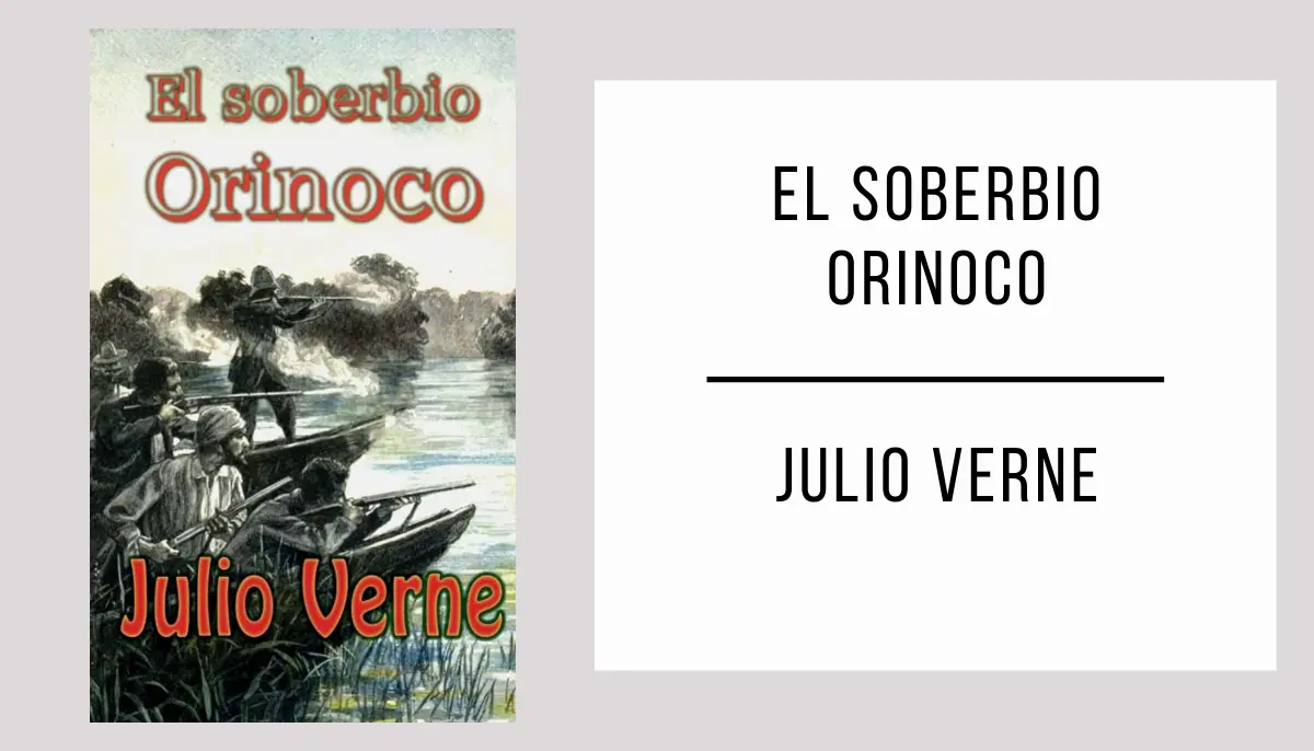 El Soberbio Orinoco autor Julio Verne