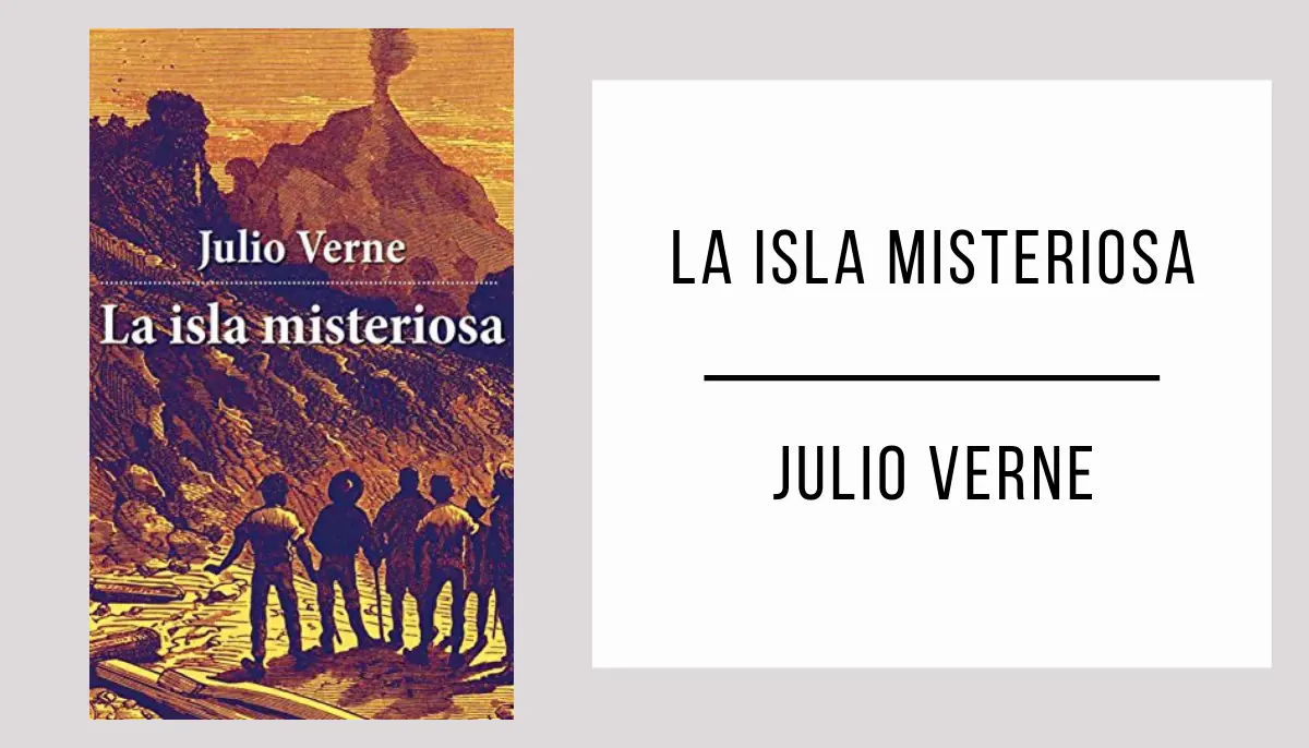 La Isla Misteriosa autor Julio Verne