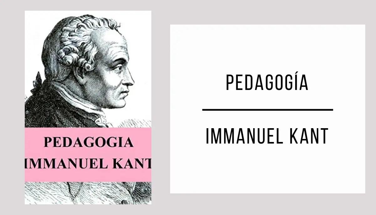 Pedagogía por Immanuel Kant