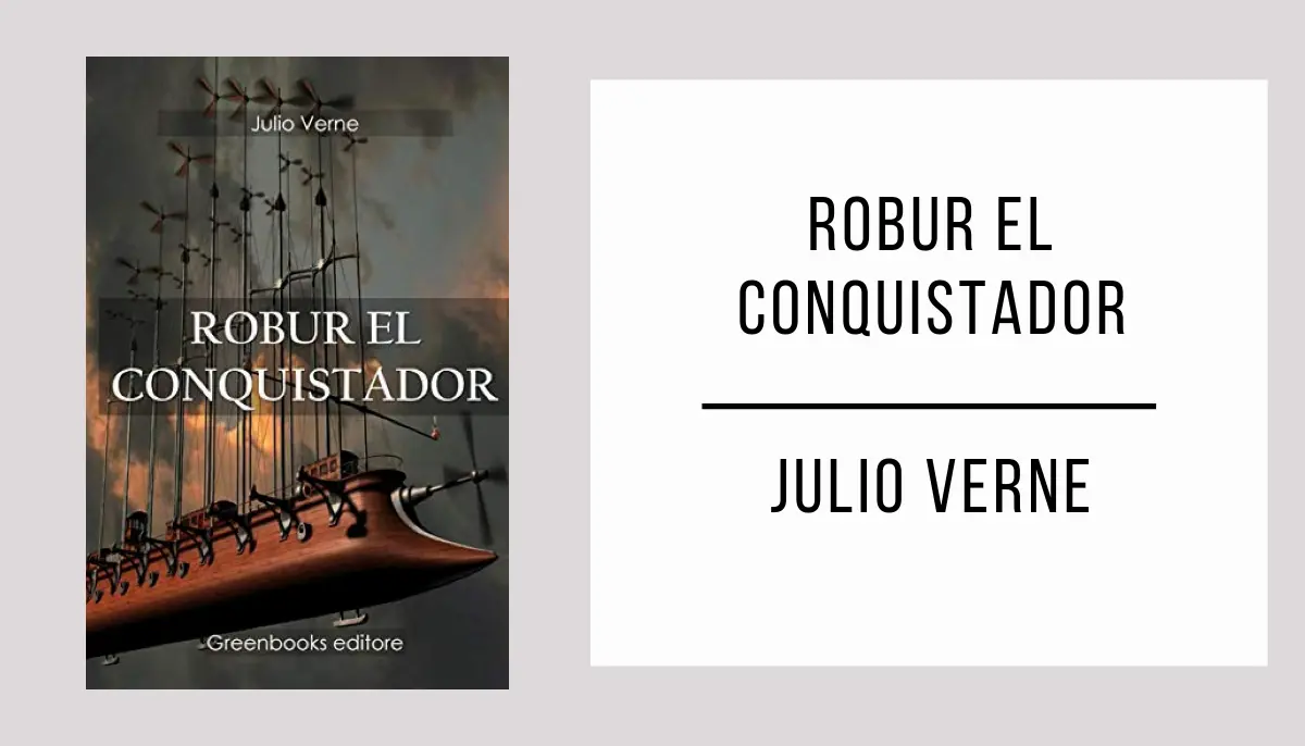 Robur el Conquistador autor Julio Verne