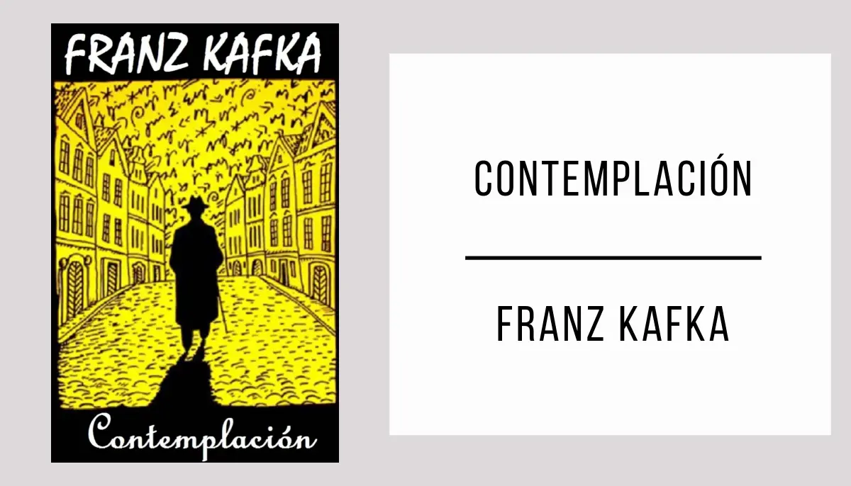 Contemplación autor Franz Kafka