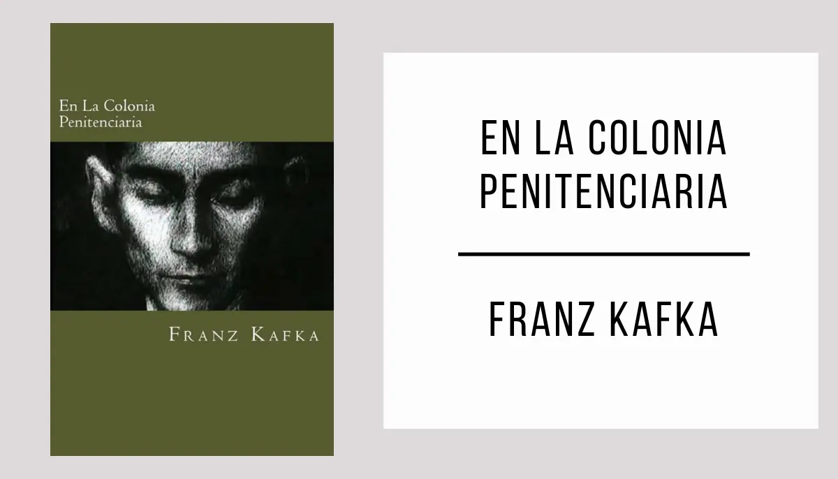 En la Colonia Penitenciaria autor Franz Kafka